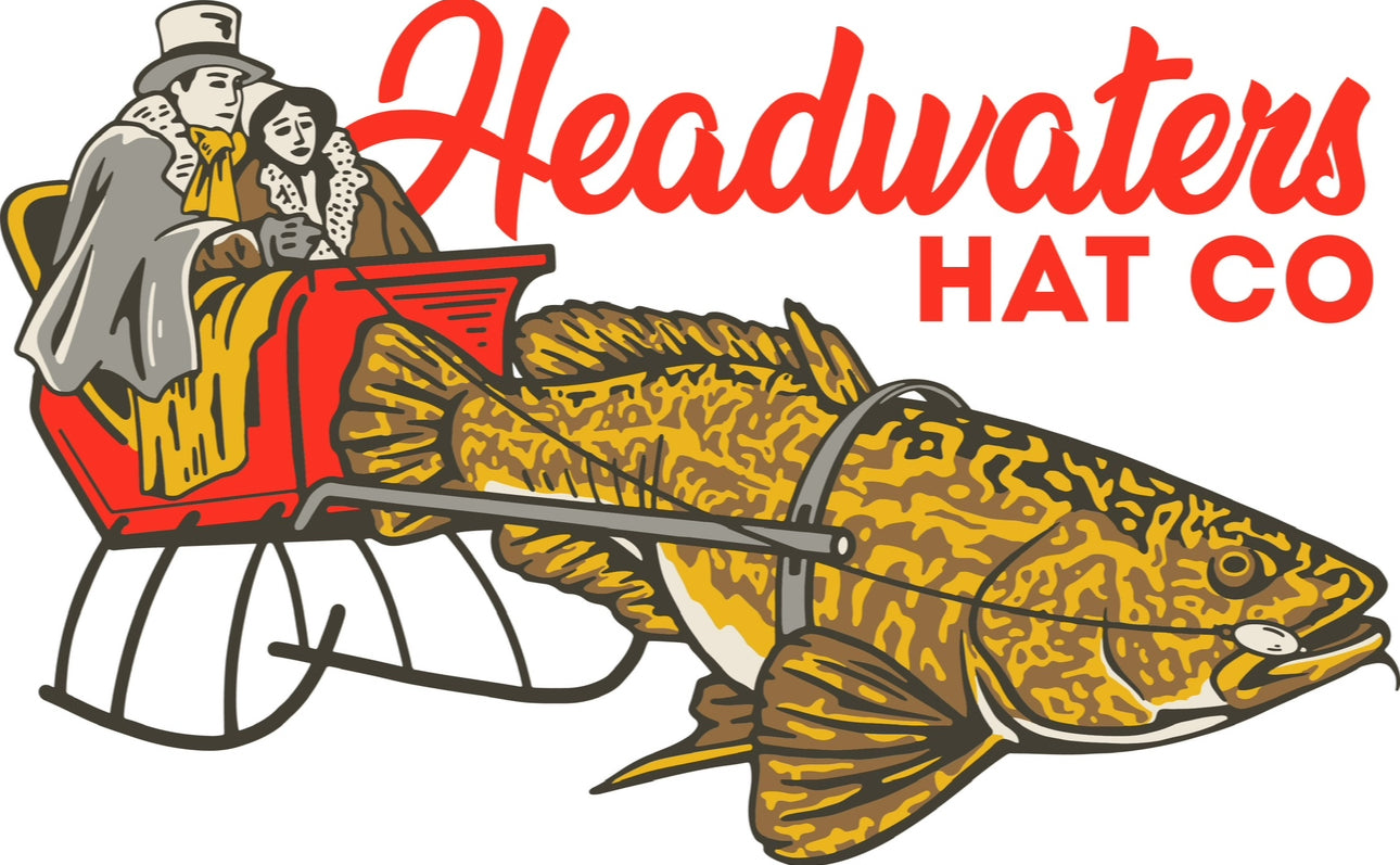 Eelpout Sleigh Camo Grandpa SnapBack