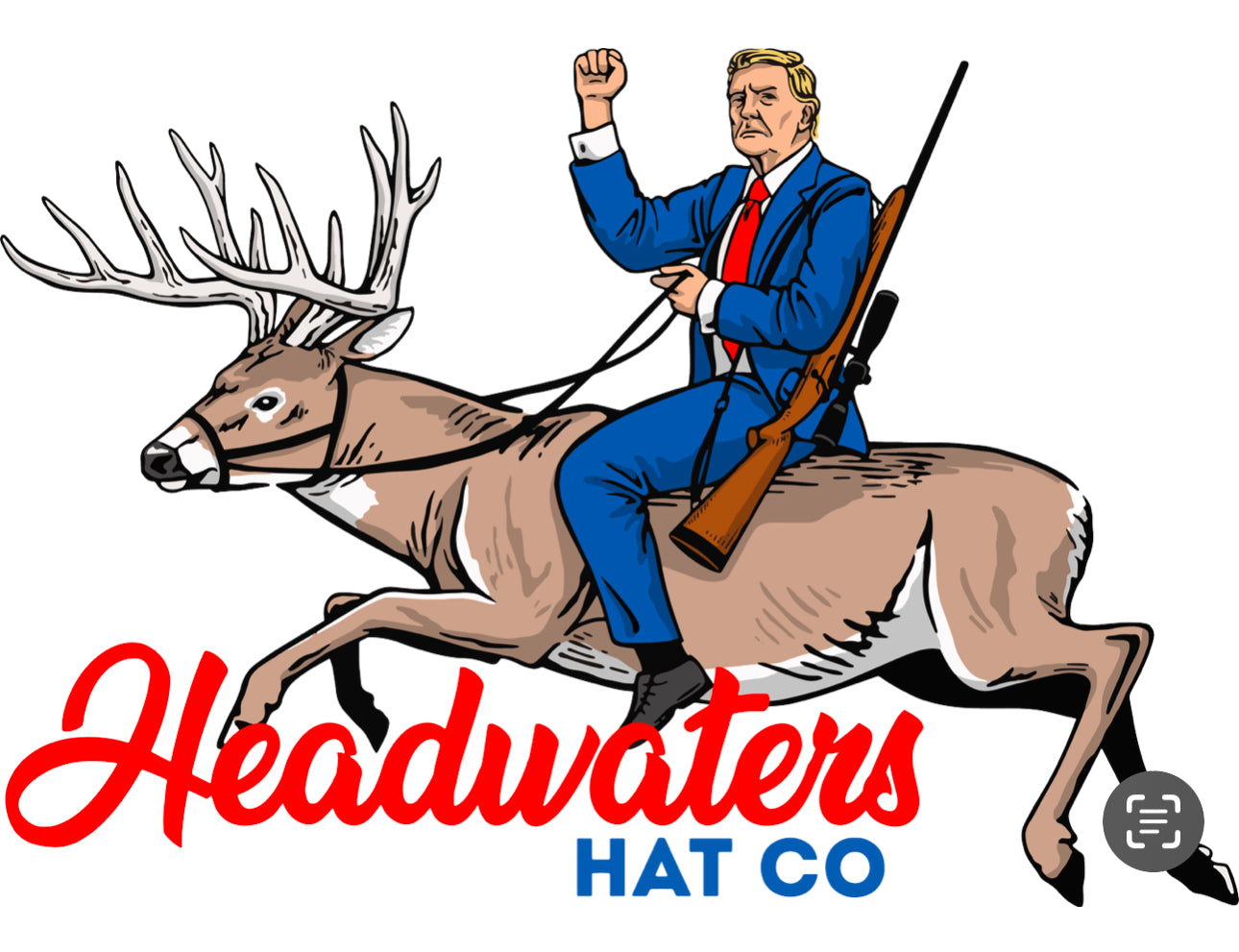 Trump Buck Field Camo Beanie