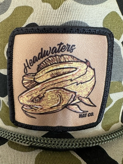 Eelpout Camo Grandpa SnapBack