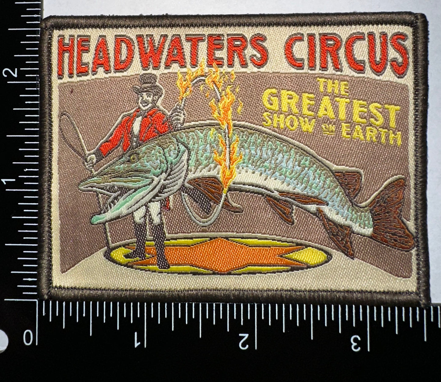 Headwaters Circus Tiger Musky Patch