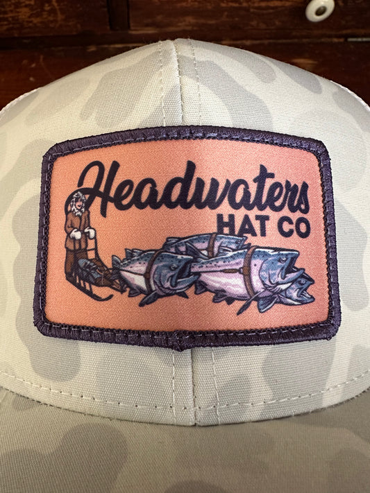 King Salmon Musher Sneaux Trucker (sublimation)