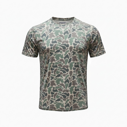 Headwaters Musky Faded Camo Performance T