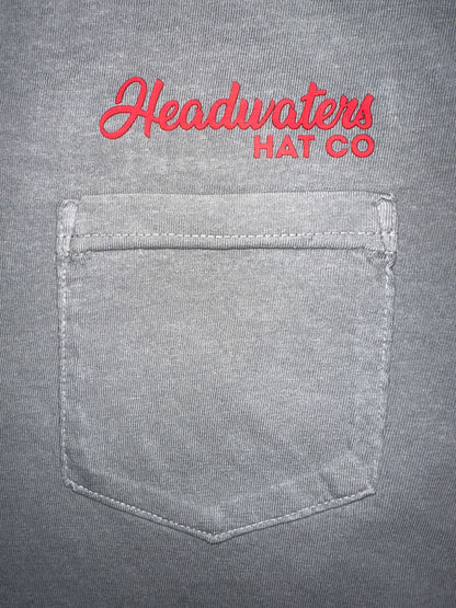 HHC Trump Musky Hvy Wt Pocketed T-Shirt (grey color)