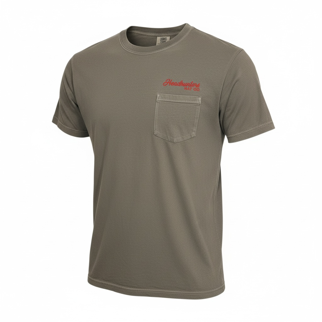 HHC Trump Musky Hvy Wt Pocketed T-Shirt (grey color)