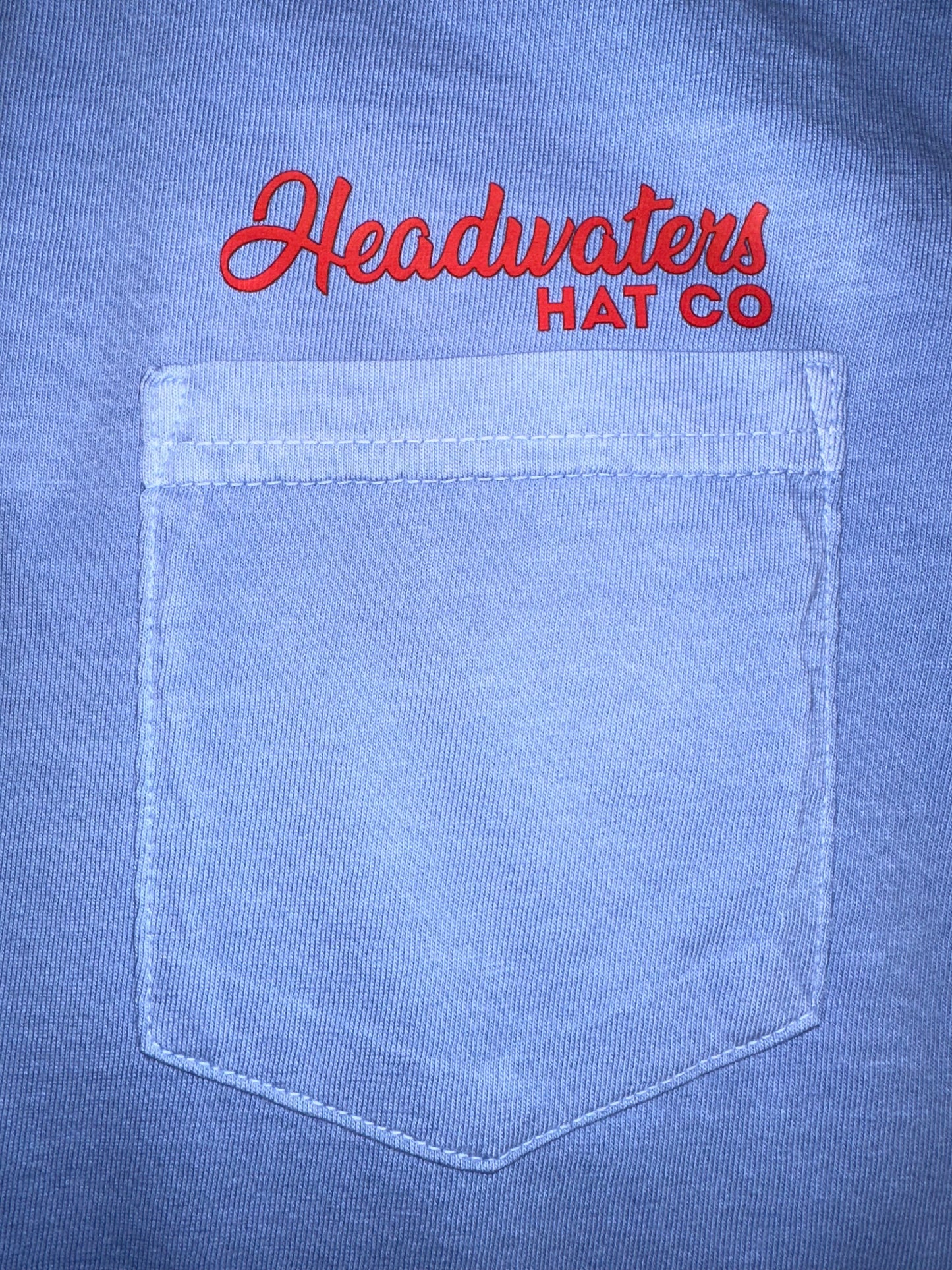 HHC Sturgeon Cowboy Hvy Wt Pocketed T-Shirt (washed denim color)