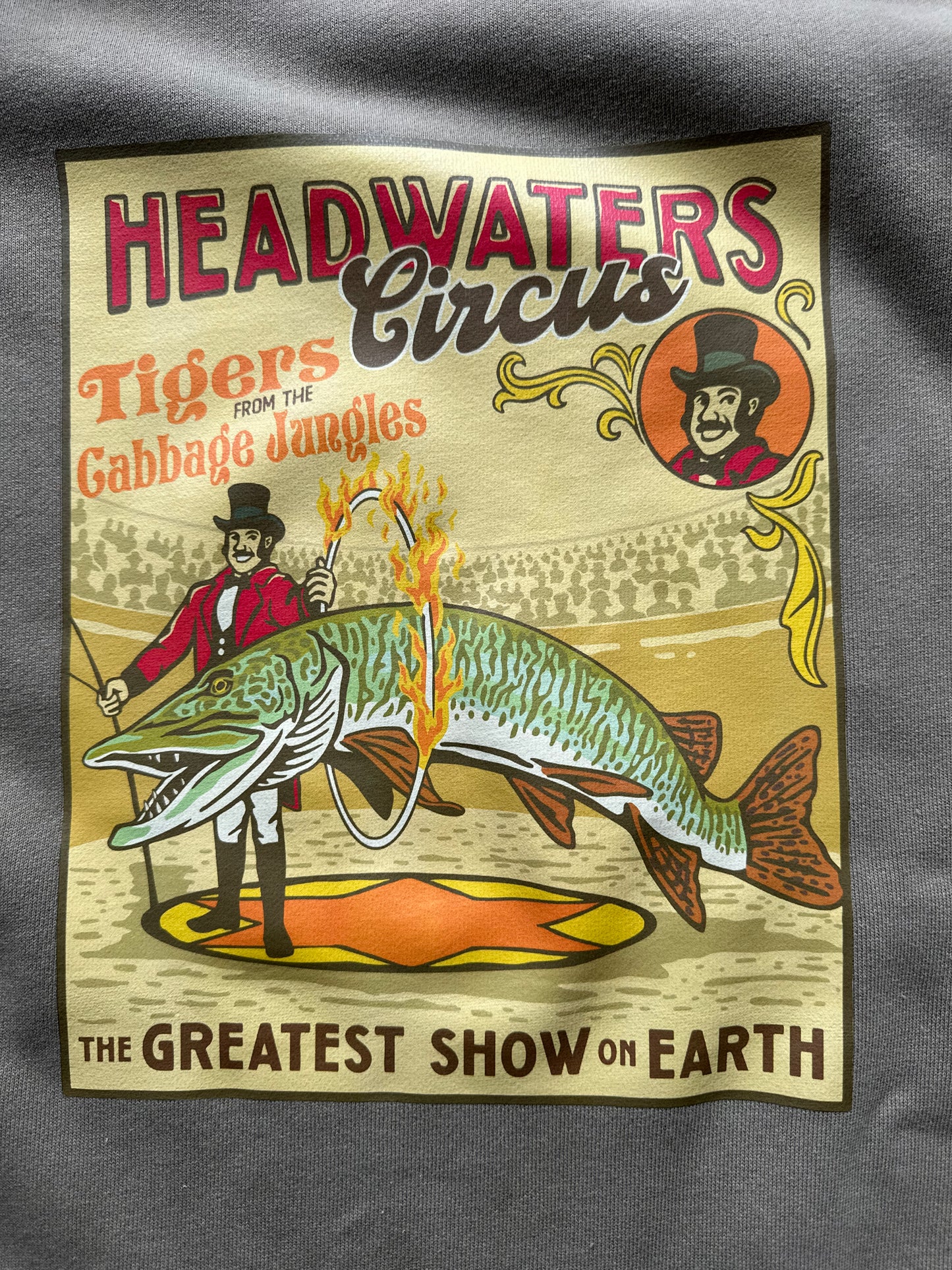 HHC Tiger Musky Circus Hvy. Wt. Hoodie