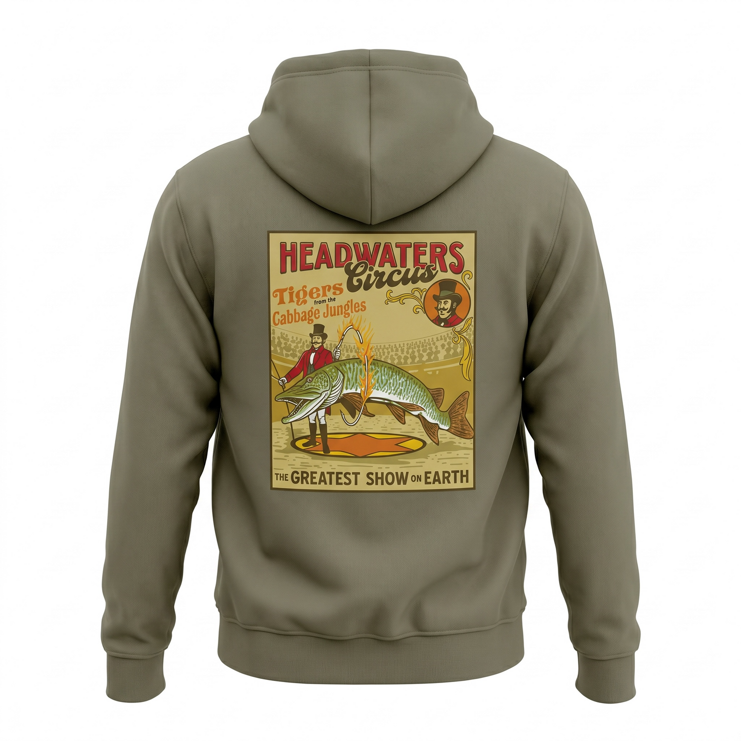 HHC Tiger Musky Circus Hvy. Wt. Hoodie