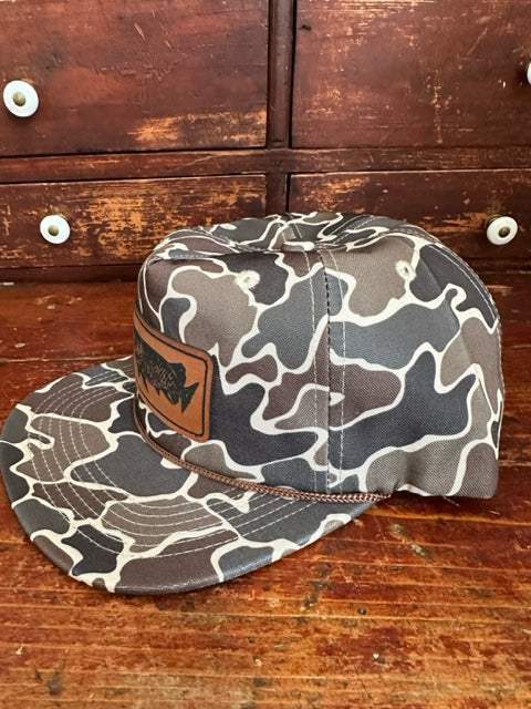 Musky Leather Dark Camo SnapBack