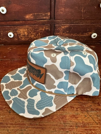 Musky Leather Pebble Camo SnapBack