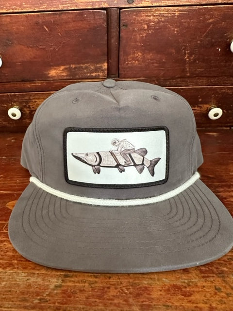 Musky Speeder Grandpa SnapBack