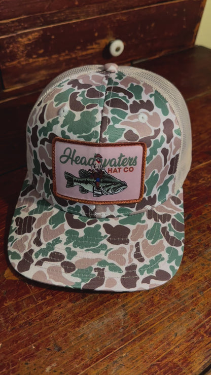 Largemouth Bass Gunfighter Trucker