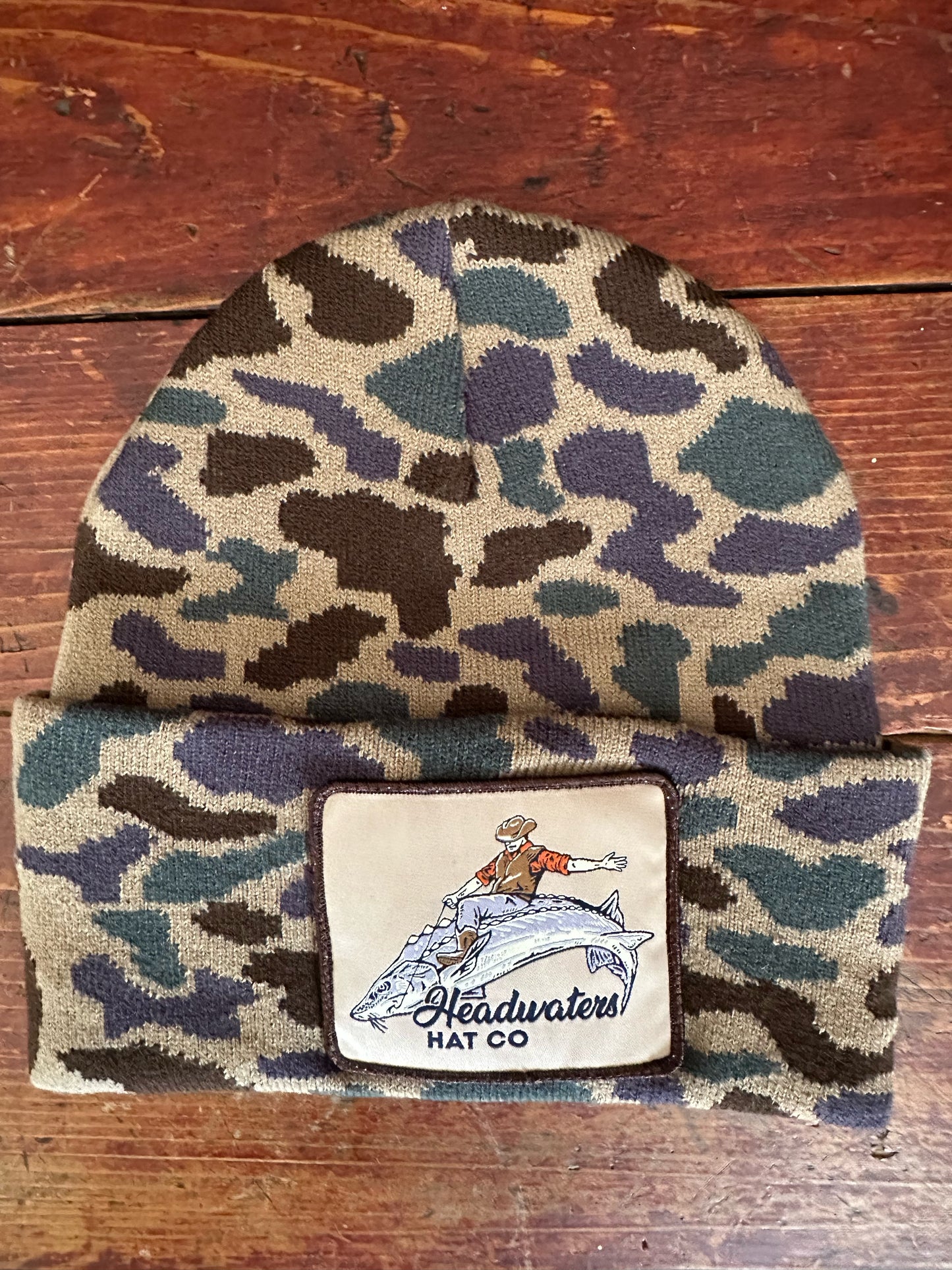 Sturgeon Cowboy Heavyweight Camo Beanie